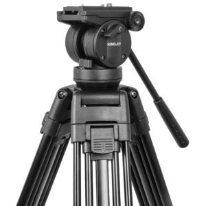 KingJoy VT-2500 Tripode de video, 72-155cm, soporte de carga 15kg.