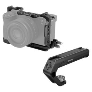 SmallRig Cage Kit for Sony A7C II / A7CR and Lightweight Top Handle with 3/8"-16 Locating Pins for ARRI