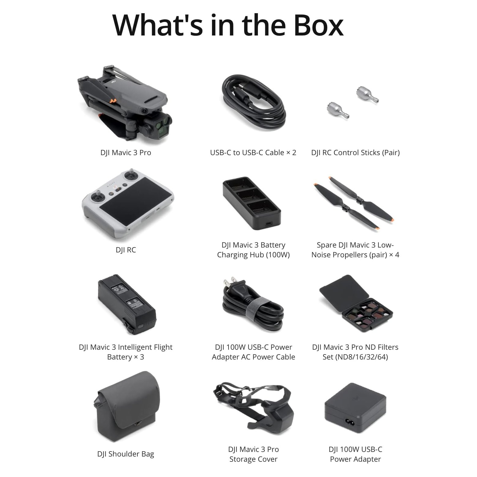 DJI Mavic 3 Pro Fly More Combo con DJI RC, dron insignia de triple cámara con cámara Hasselblad 4/3 CMOS, 3 baterías - Image 6