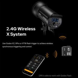 Godox DP600III-V 600Ws Luz de flash de estudio - Iluminación de fotografía de montaje Bowens