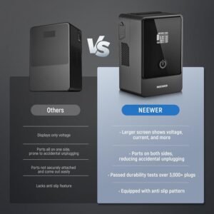 Neewer Mini batería de montaje en V PS099E, 6800mAh 99Wh 14.5V