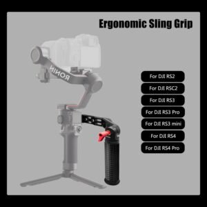 Mango RS4 RS3 Mango ajustable con abrazadera OTAN compatible con DJI RS4/RS4 PRO/RS3 Mini/RS3/RS3 Pro/RS2/RSC2