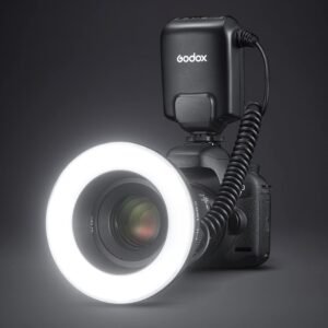 Godox ML-150II ML150II Macro LED Ring Flash Speedlite GN12 0.1-2s Tiempo de reciclaje 5800K ± 200K