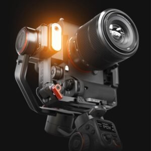 Hohem iSteady MT2 Kit estabilizador de cámara con rastreador AI/luz de llenado magnética, estabilizador cardán de 3 ejes todo en uno