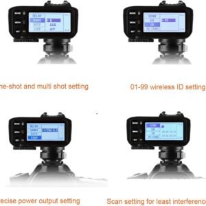 Godox Disparador de flash inalámbrico X2T-C TTL para Canon, conexión Bluetooth, HSS 1/8000s