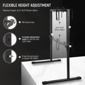 NEEWER ST100 Soporte de montaje de cámara para fotos de arriba hacia abajo, soporte de montaje de mesa de acero resistente