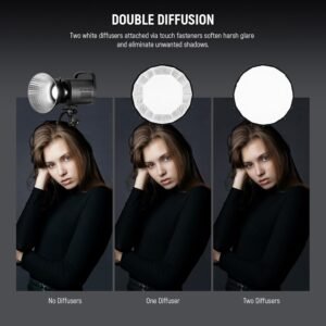 NEEWER NS90P 35.4"/90cm Parabolic Softbox Bowens Mount, liberación rápida con difusores/rejilla/bolsa