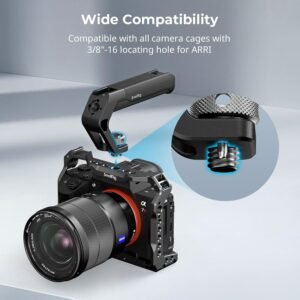 Smallrig Lightweight Top Handle with 3/8"-16 Locating Pins for ARRI, - 4757