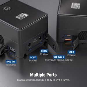 Neewer Mini batería de montaje en V PS099E, 6800mAh 99Wh 14.5V