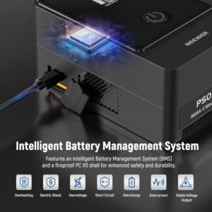 Neewer Mini batería de montaje en V PS099E, 6800mAh 99Wh 14.5V