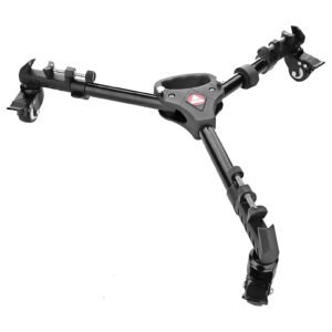 KINGJOY VX-600 - Trípode resistente para fotografía, ruedas Dolly, soportes ajustables para patas