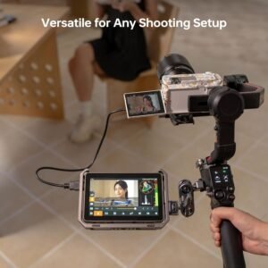 Hohem iSteady MT2 Kit estabilizador de cámara con rastreador AI/luz de llenado magnética