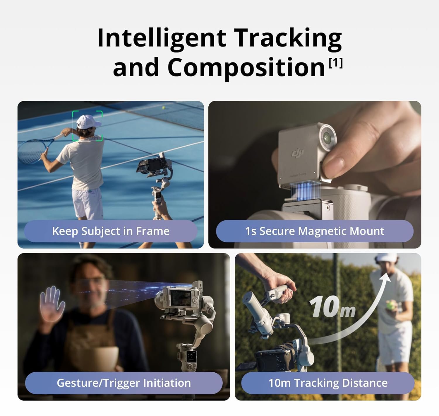 DJI Mini RS 4, bloqueos de eje automático, seguimiento inteligente, carga útil de 4.4 lbs - Image 3