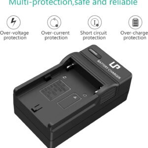 Cargador de batería para NP-FM50, FM70, FM90, F550, F570, F730, F730H, F750, F770, F930, F930, F950G 950/B, F960, F970