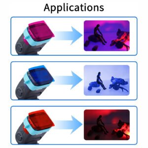 Flash universal Selens, filtro de Iluminación de gel, kits de combinación para luz de flash de cámara, 20 colores