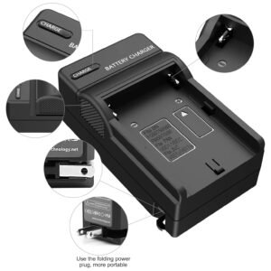 Cargador de batería para NP-FM50, FM70, FM90, F550, F570, F730, F730H, F750, F770, F930, F930, F950G 950/B, F960, F970