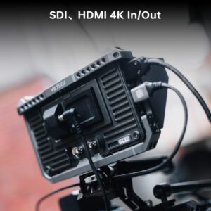 VILTROX DC-X3 Monitor de cámara FHD IPS con pantalla táctil, 2000 nits 4K SDI HDMI in/Out Kit de monitor de campo de video con capucha para sombrilla, LUT 3D, forma de onda, histograma y herramientas