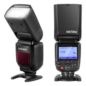 NEEWER NW700-N TTL Flash Speedlite compatible con cámaras Nikon DSLR, 1/8000s de sincronización de alta velocidad Speelight, salida 1/1-1/256