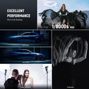 NEEWER NW700-S TTL Flash Speedlite compatible con cámaras DSLR Sony, 1/8000s de sincronización de alta velocidad, salida 1/1-1/256