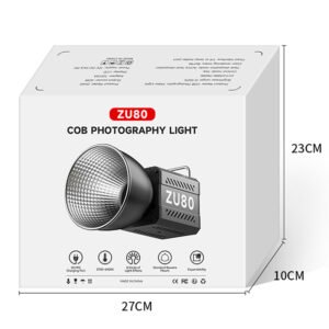 ZU80-Mini luz de fotografía portátil de 80W, Mini Bowen