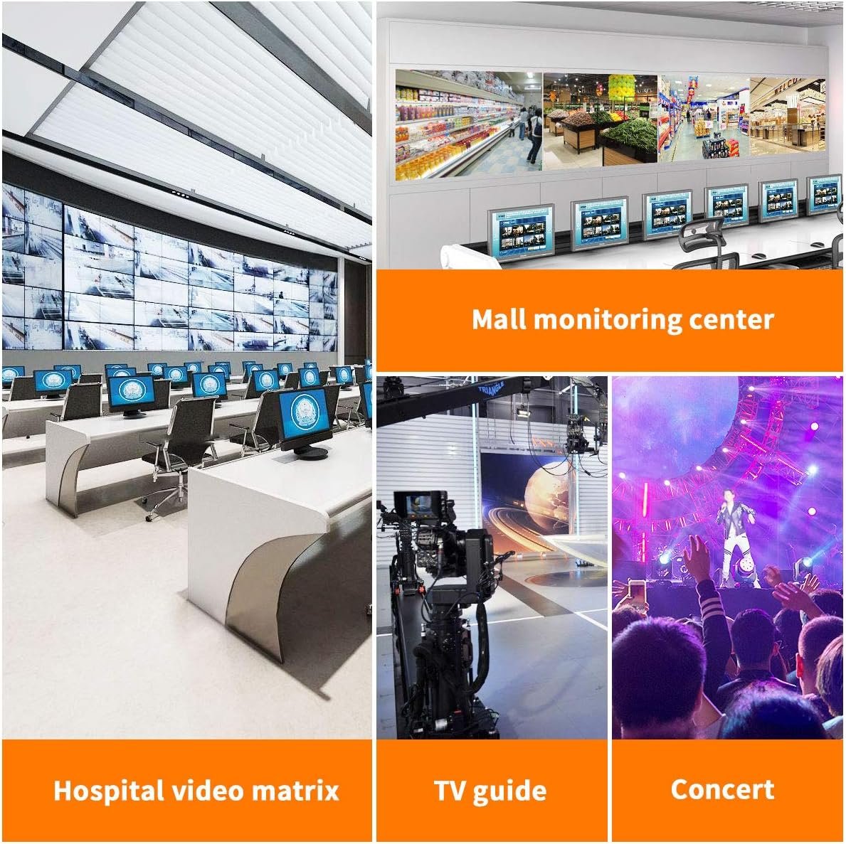 Cable 3G SDI de Choseal,cable BNC a BNC resistente de 75 ohmios,1080P/35metros - Image 4