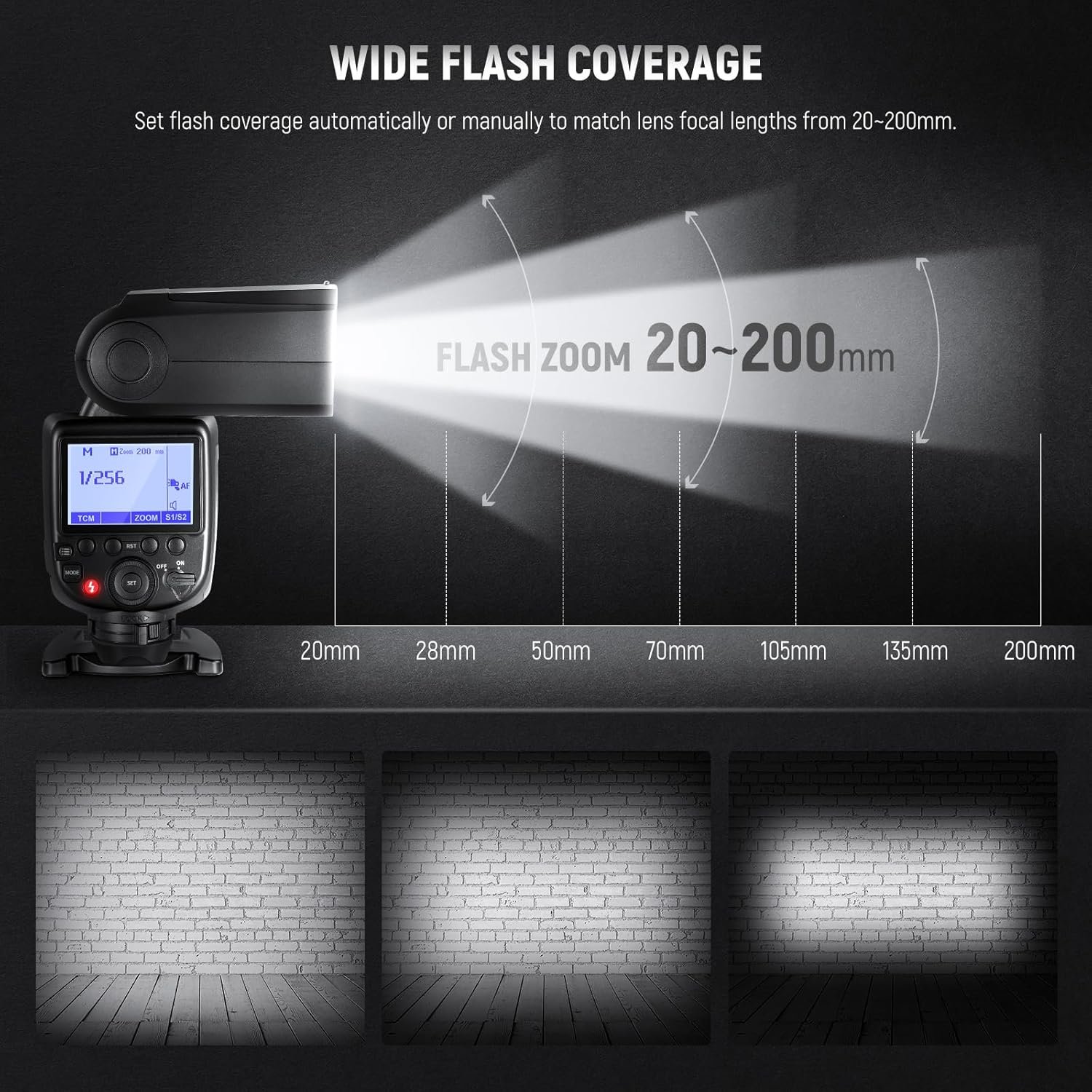 NEEWER NW700-N TTL Flash Speedlite compatible con cámaras Nikon DSLR, 1/8000s de sincronización de alta velocidad Speelight, salida 1/1-1/256 - Image 5