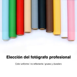 Fondo fotográfico de cartón de alta calidad, 2,72 x 10 m