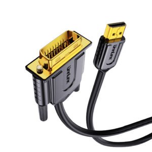 Cable adaptador HDMI A a DVI de 1m,bidireccionales 1080 DVI-D a HDMI macho a macho