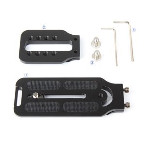 Galleta Bracket en L universal para trípodes estabilizadores y gimbals