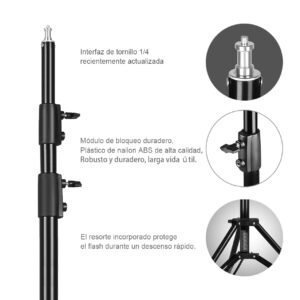 Kit de soporte de fondo de fotografía de tubería y drapeado, soporte de fondo ajustable de 3m x 2.8m con base de metal