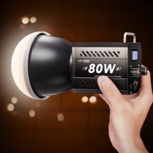 ZU80-Mini luz de fotografía portátil de 80W, Mini Bowen