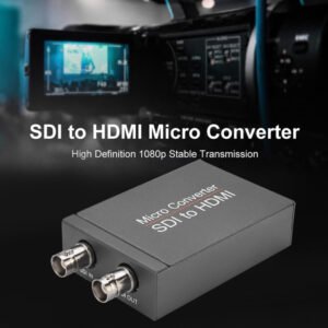 Convertidor SDI a HDMI, Salida SDI 1080P, Dos interfaces funcionan al mismo tiempo