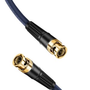 Cable  3G SDI de Choseal,cable BNC a BNC resistente de 75 ohmios,1080P/35metros