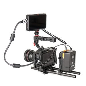 Base para V-Mount ZGCINE con abrazadera de varilla doble 15mm