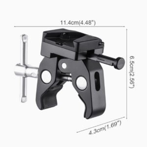 Adecuado para placa colgante con hebilla de batería Sony V con clip de garra de cangrejo