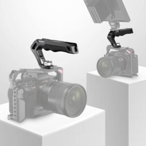 NEEWER Mango superior para cámara con pasadores de localización ARRI de 3/8 pulgadas