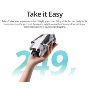 DJI Mini 4 Pro Fly More Combo Plus con DJI RC 2, drones con cámara para adultos 4K, 3 baterías