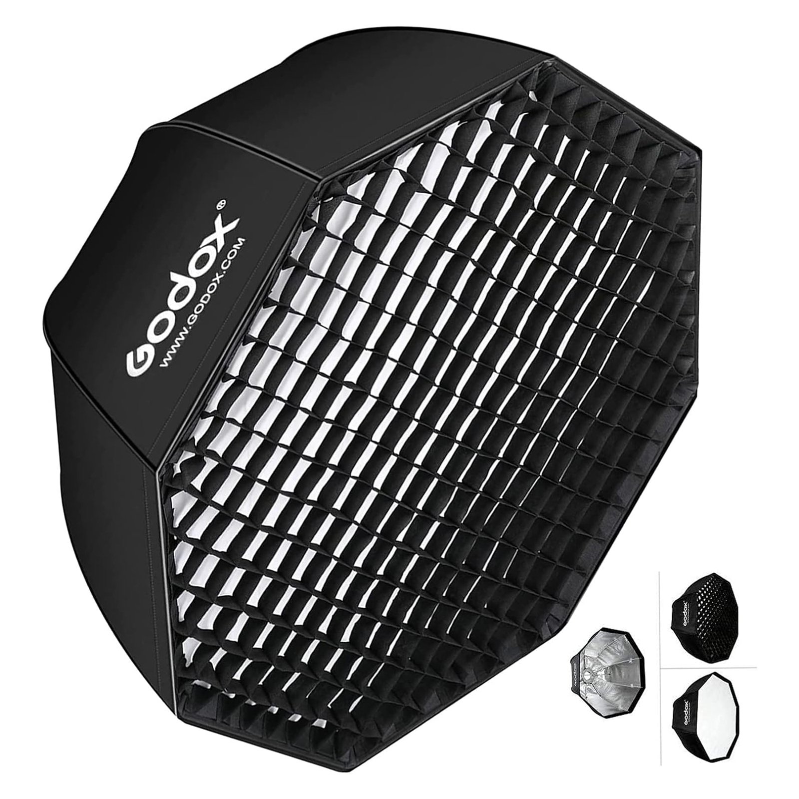 Godox SB-UE 95 cm /37.4 in Softbox Paraguas Octágono Bowens Mount, con rejilla de panal