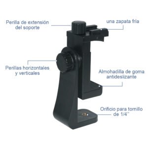 Porta celular multifunción