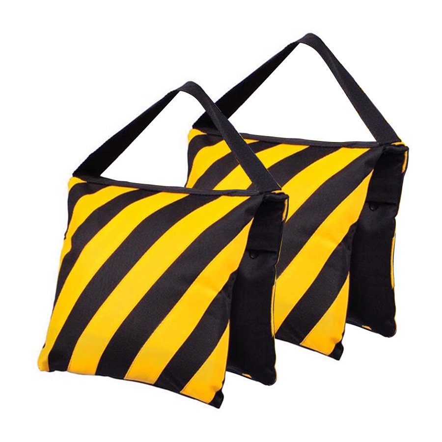 Saco de arena bicolor x 2, carga 3Kg, con soporte de placa de acero