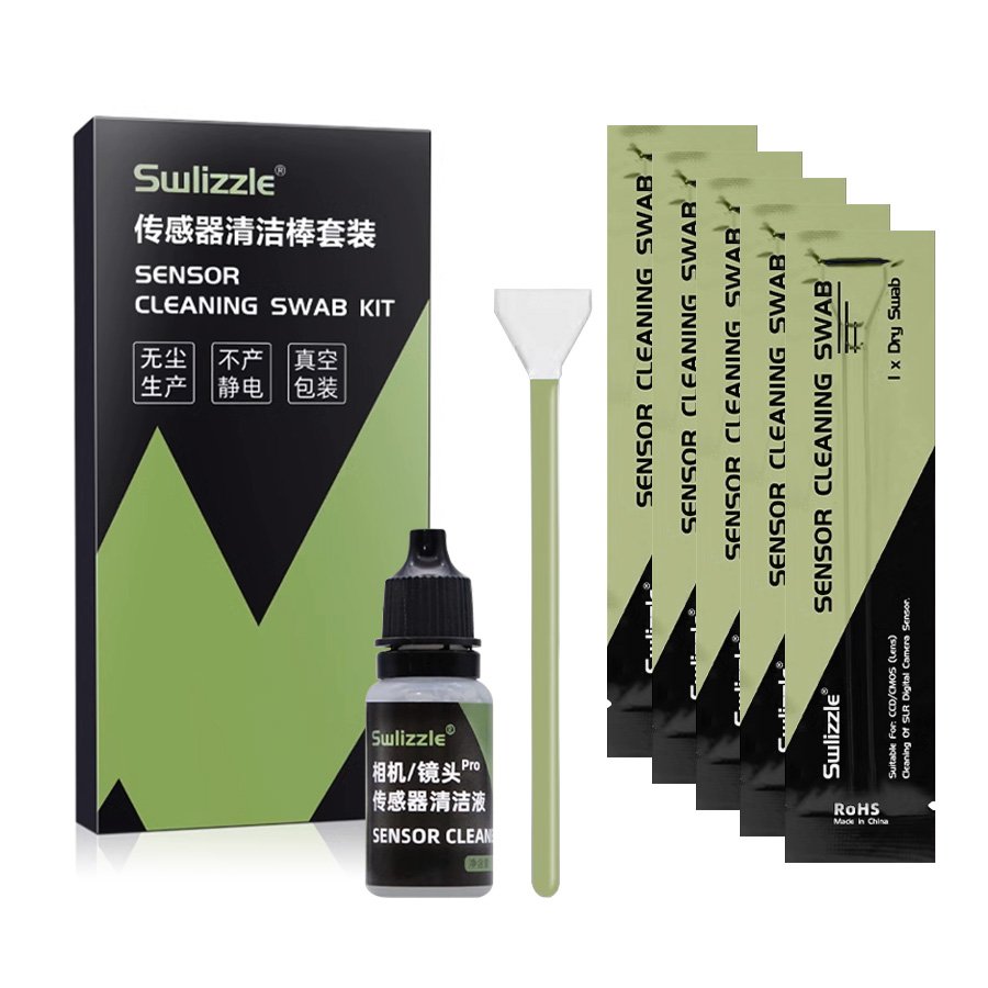 Juego de hisopos de limpieza CMOS/CCD para cámaras, APS-C, 16MM