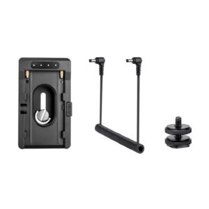 NP-F Placa de alimentación de batería para NP-F970 NP-F960 NP-F770 NP-F550 NP-F570, DC 8V 12V USB