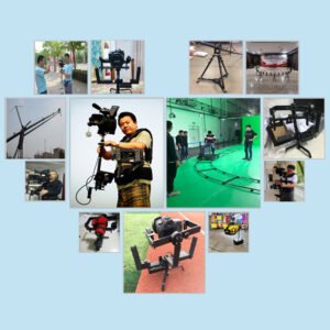 la pista de fotografía tripulada