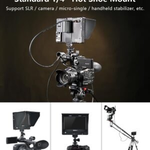 VILTROX DC-70EX monitor de cámara y video LCD 4K HD entrada y salida HDMI/SDI/AV