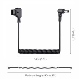 Cable de alimentación D-TAP a DC, 5,5*2,5 mm