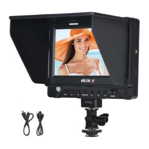 VILTROX DC-70EX monitor de cámara y video LCD 4K HD entrada y salida HDMI/SDI/AV